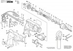 Bosch 0 602 490 422 ---- Cordless Screw Driver Spare Parts